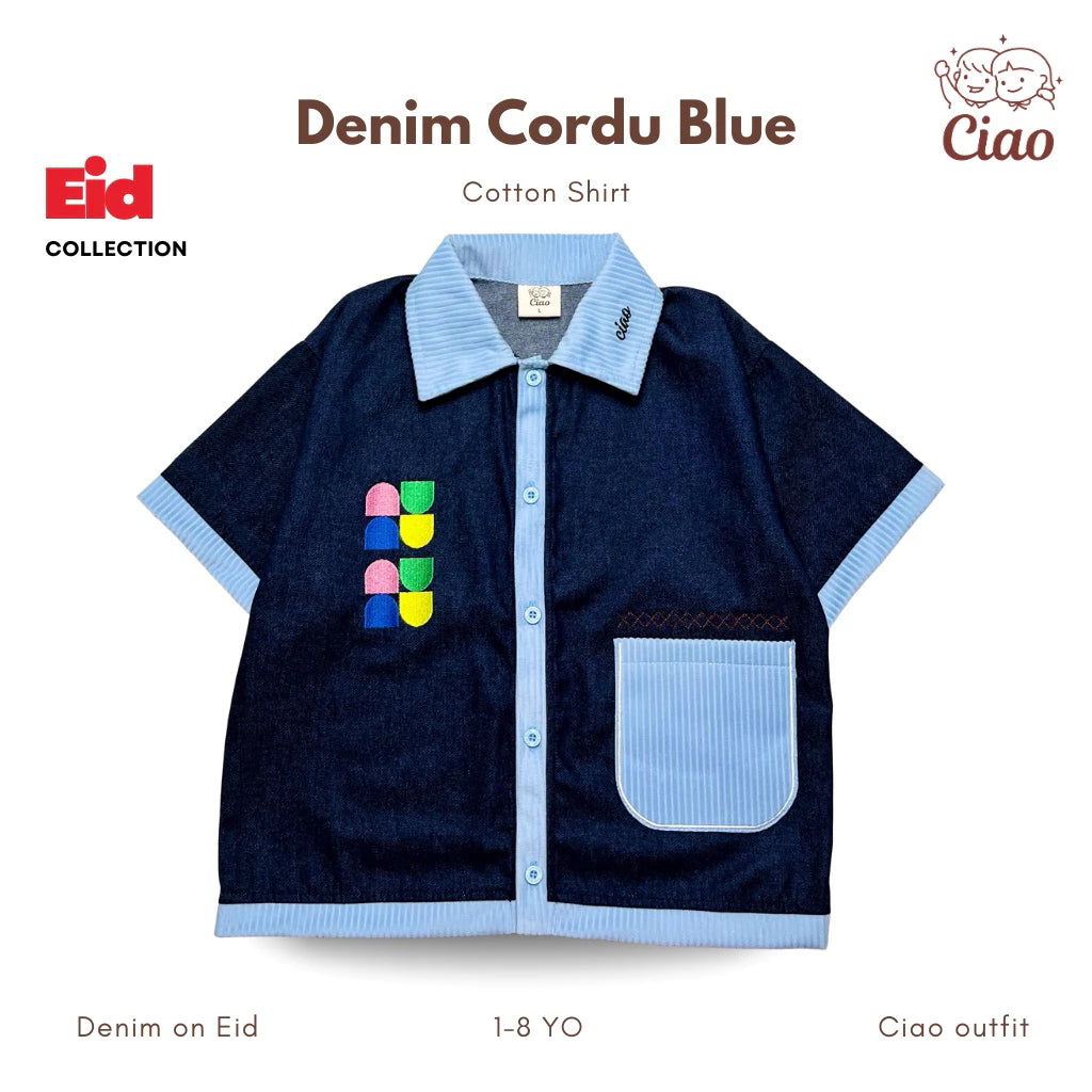 HGL Bambini - Denim Cordu Blue - Ciao