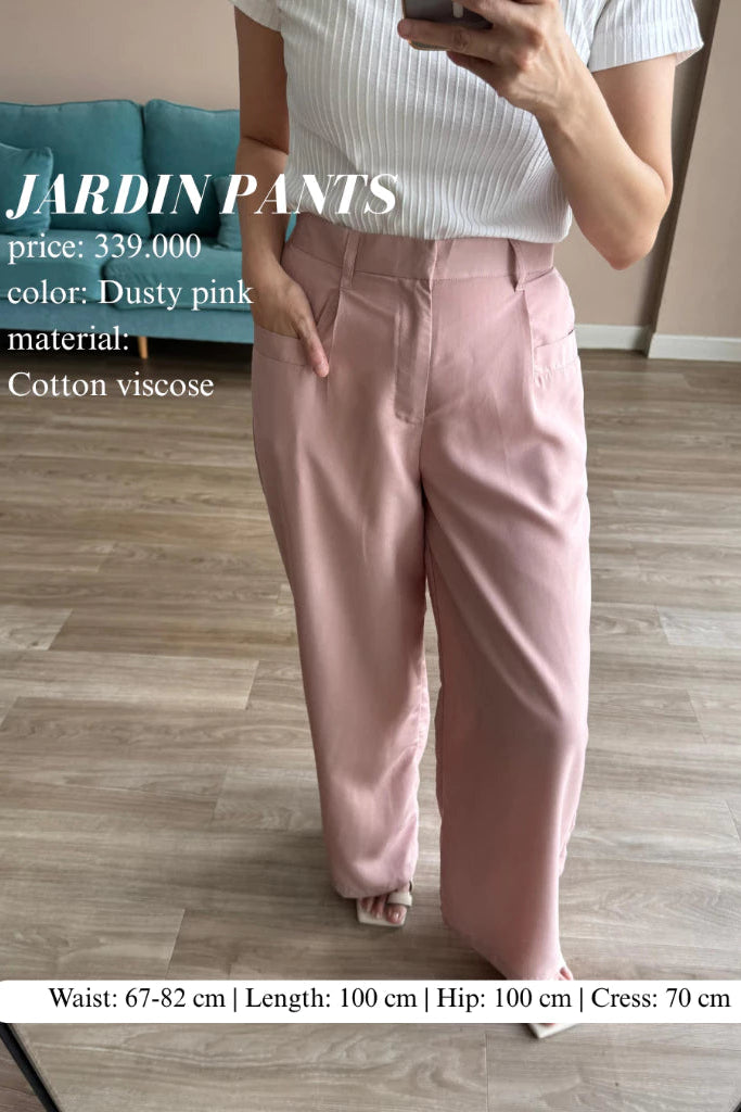 Jardin Pants Dusty Pink - White Collar Concept