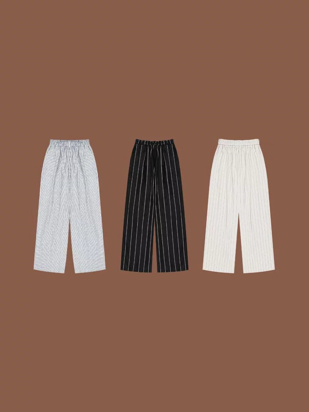 Linen Pants - Krem