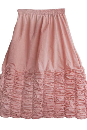 Smocked Bubble Gum Skirt - Mannequin Plastic