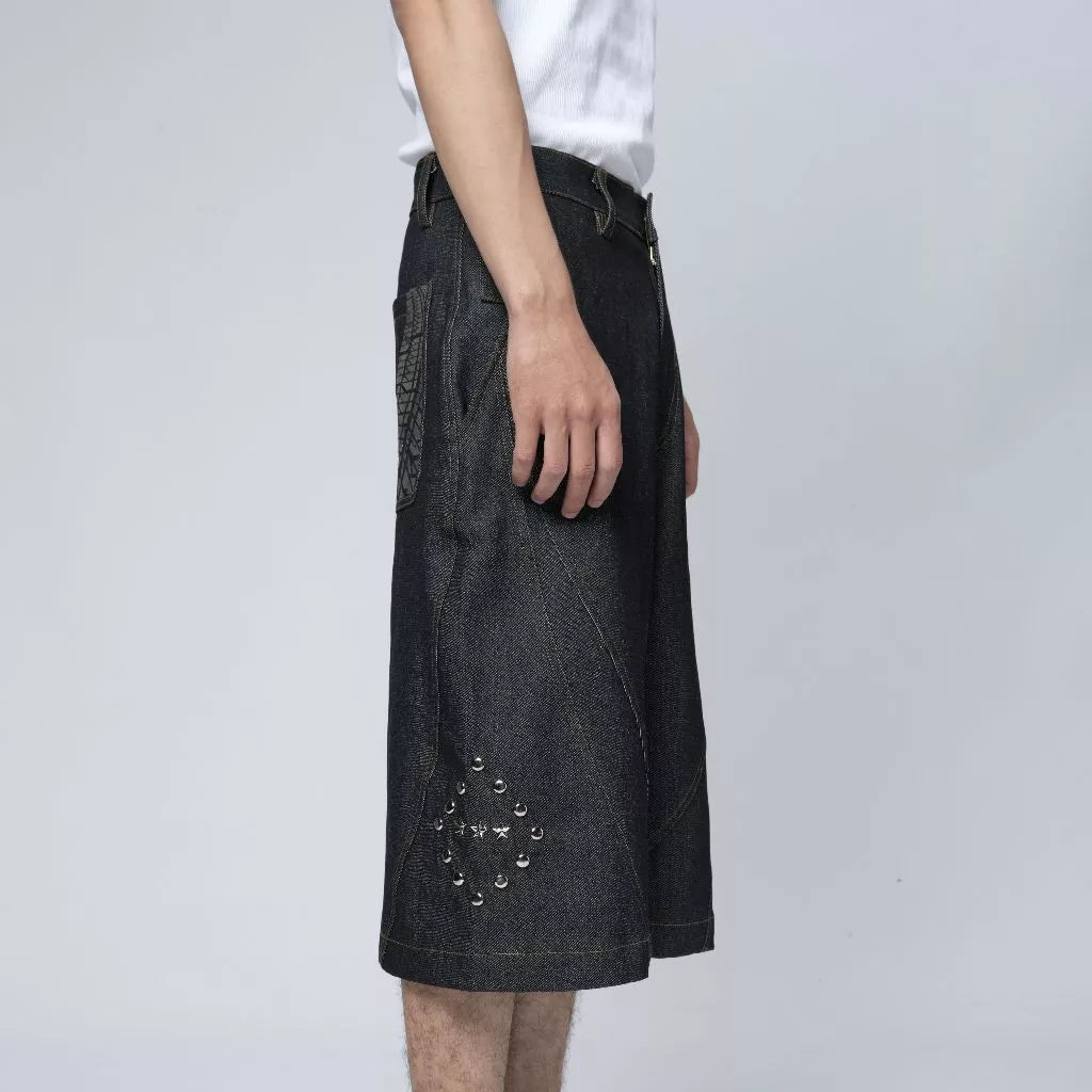 Luca Short Pants Black - Blee