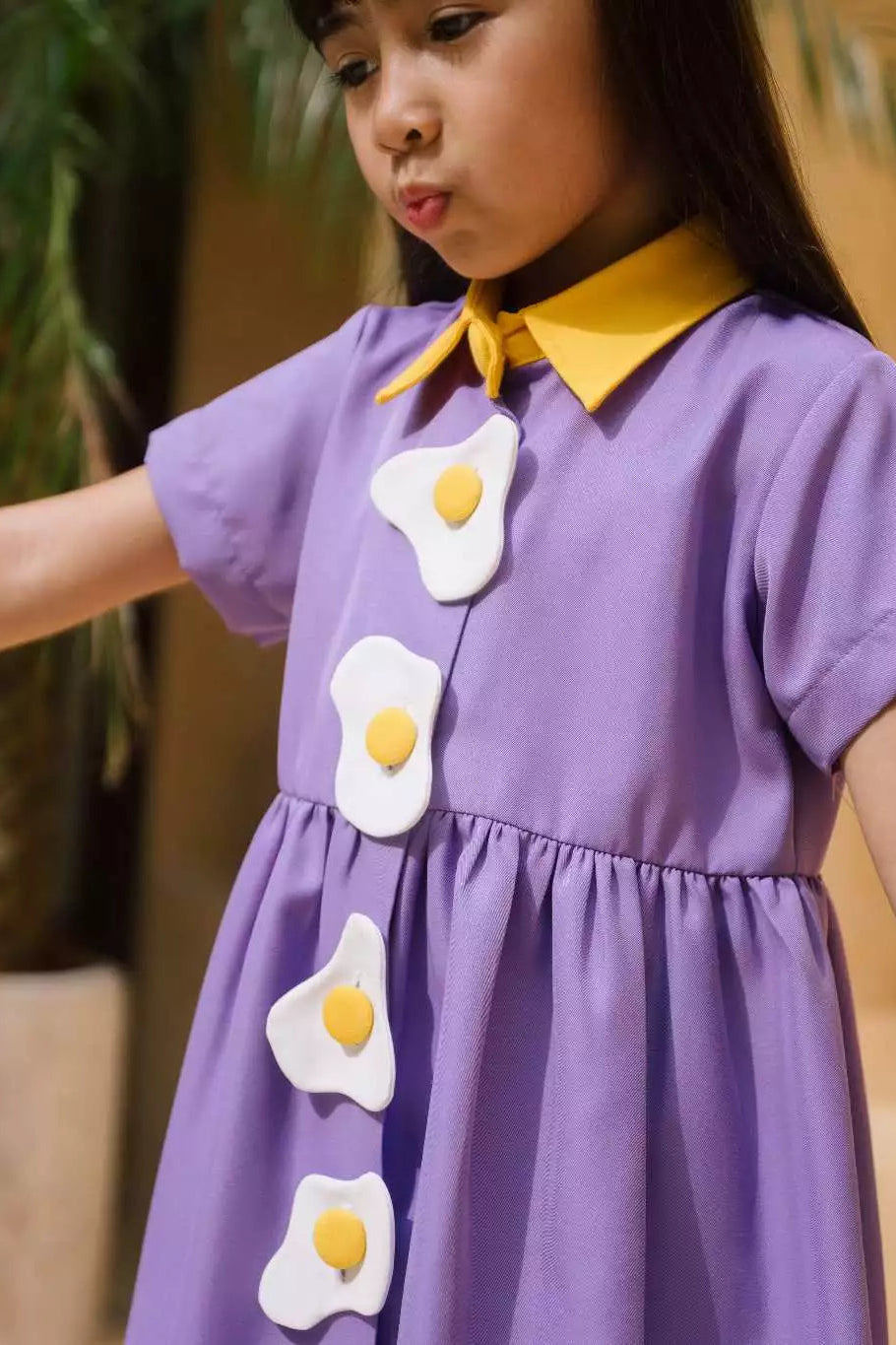 HGL Bambini - Eggo Dress Purple - Amber Kids