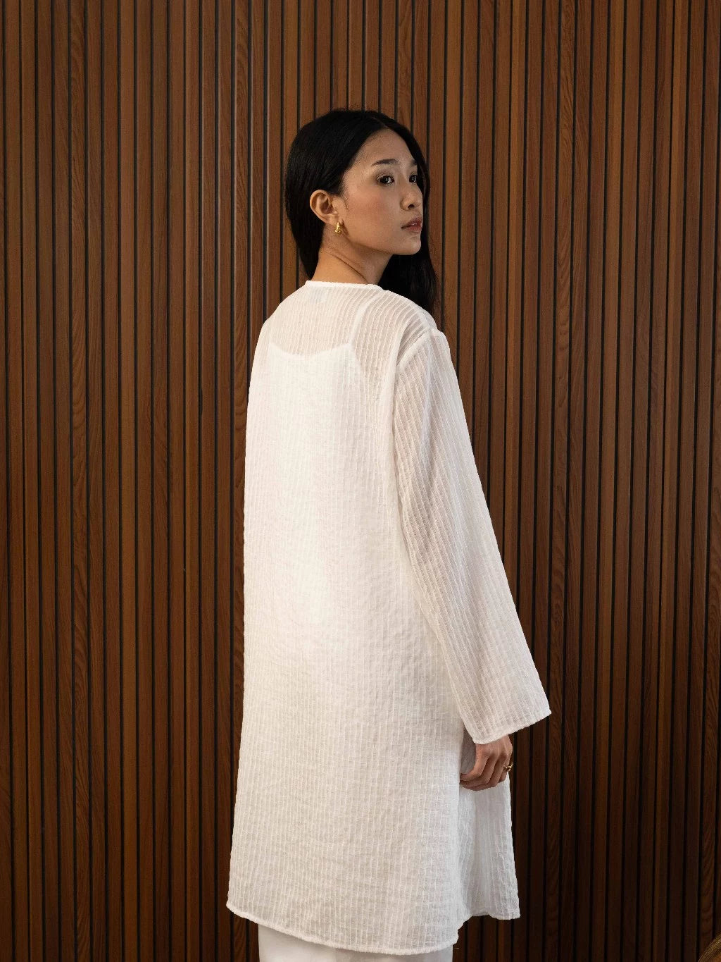 Kalyana Tunik White - Monday To Friday