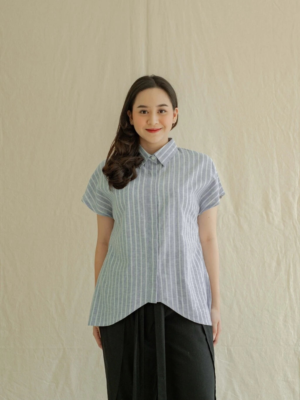 Kemeja Maluma Salur - Labuan Linen Wear