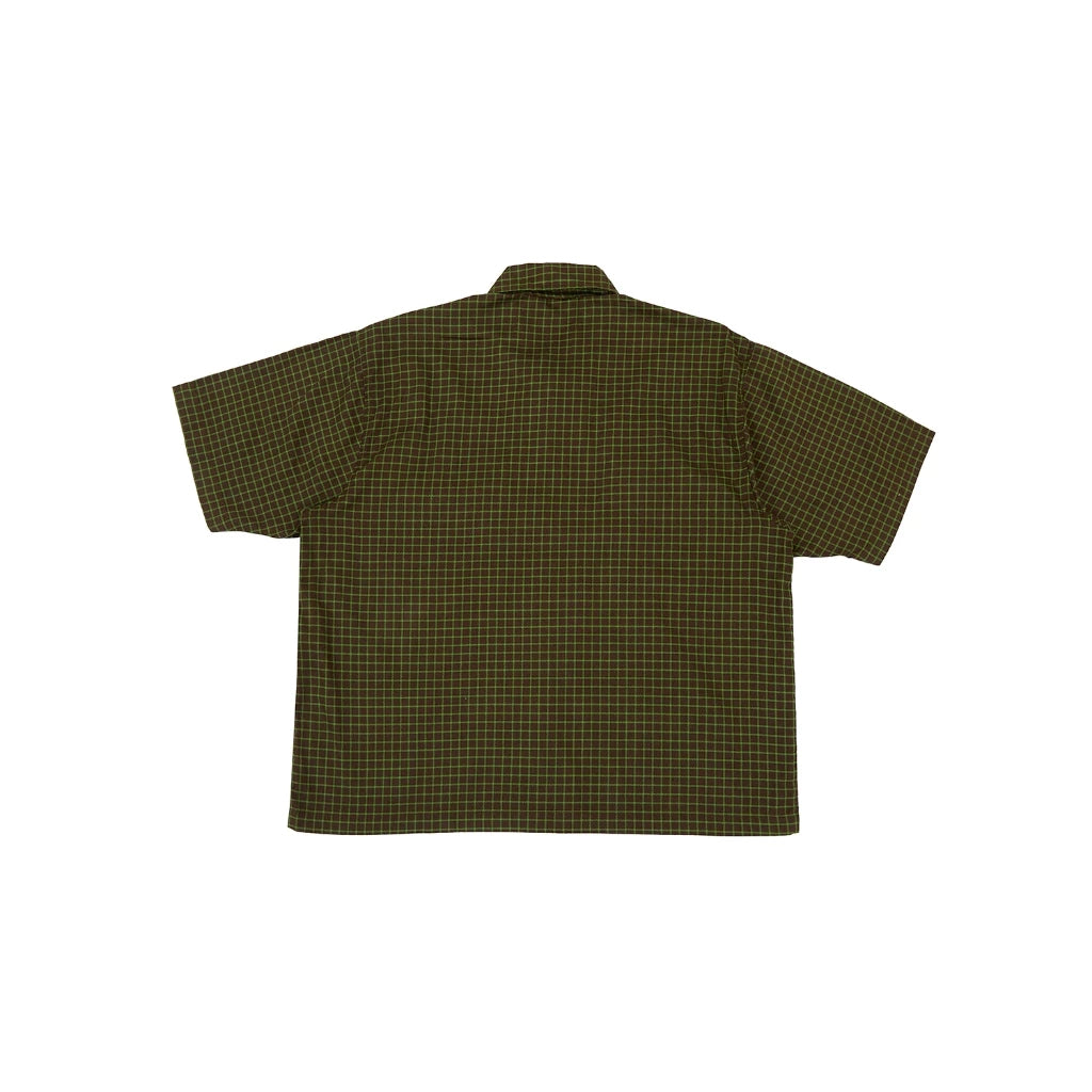 Buzz Gingham Shirt Green -Eotes