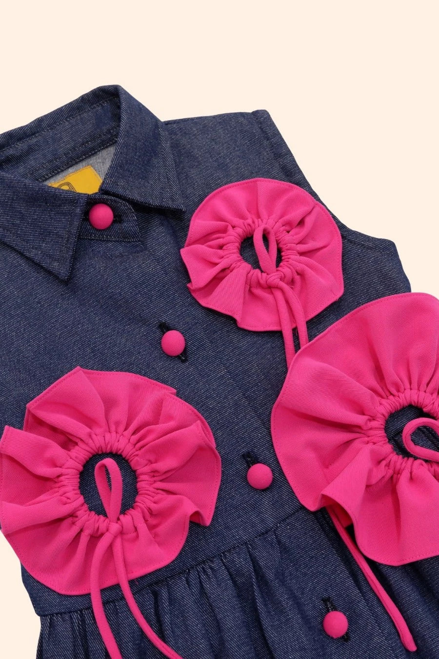 HGL Bambini - Twinkle Dress Dark Denim - Amber Kids
