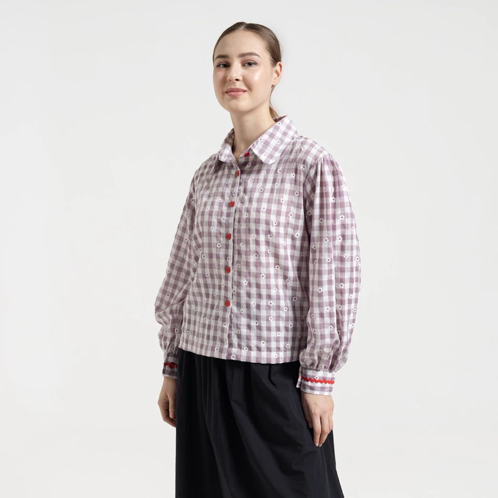 Fleur Puff Shirt - Saya Saya