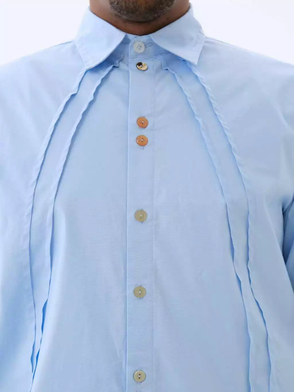 Rayan Top Longsleeve Blue - Blee