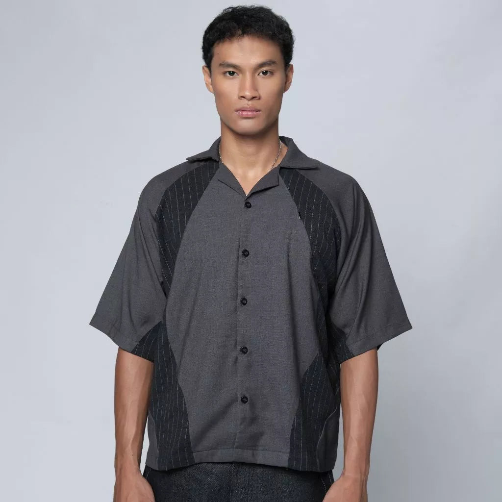 Roen Shirt Dark Grey - Blee