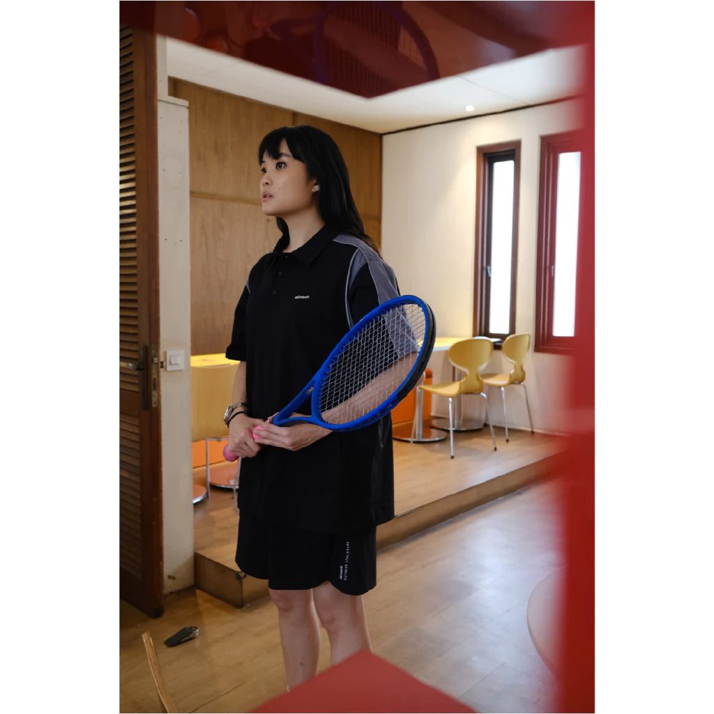 Athleisure Polo Dark Black - All March