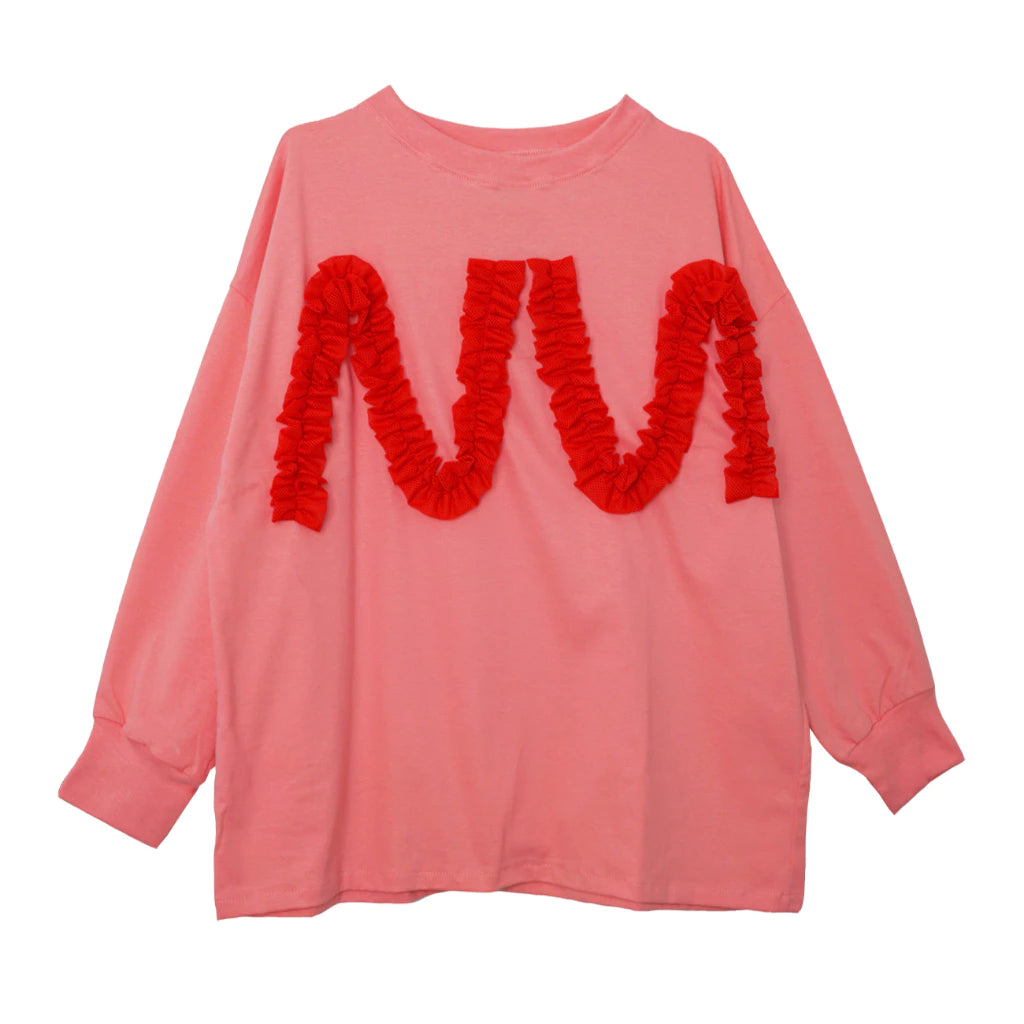 Strawberry Whipped Cream Long Tee - Mannequin Plastic