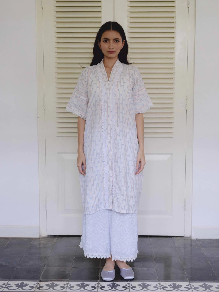 Sora Kaftan White - Toko Didiyo