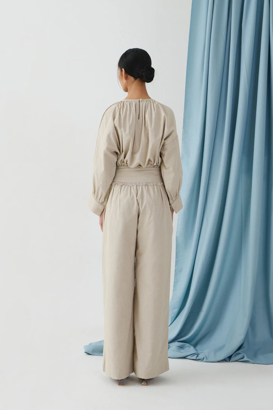 Serena Pants Sand - Acheté de Nous