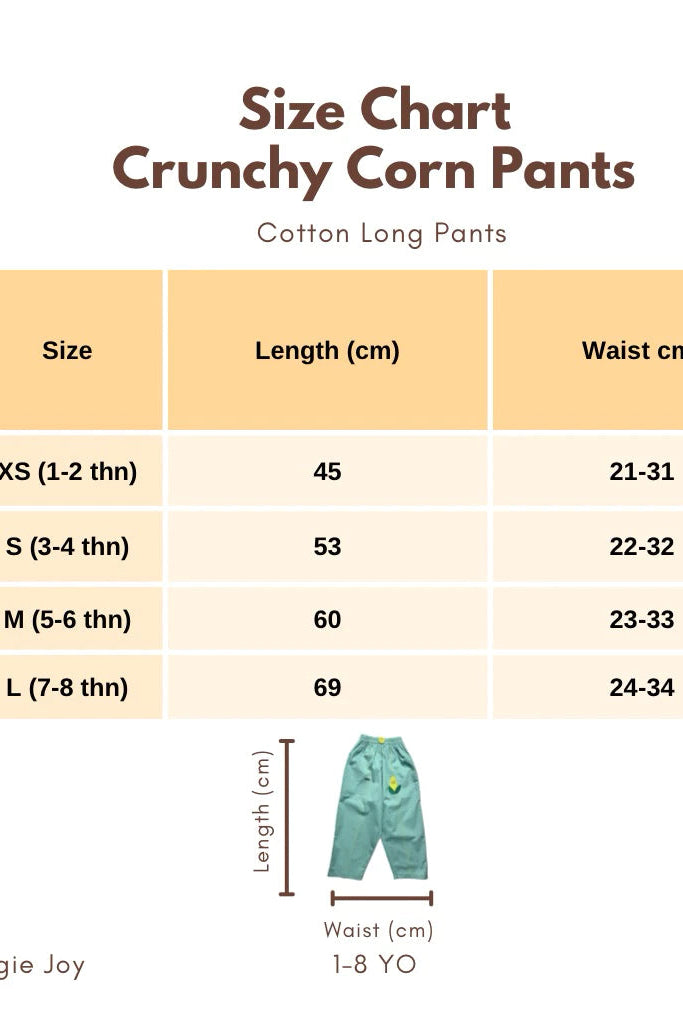 HGL Bambini - Ciao Crunchy Corn Pants Mint - Ciao