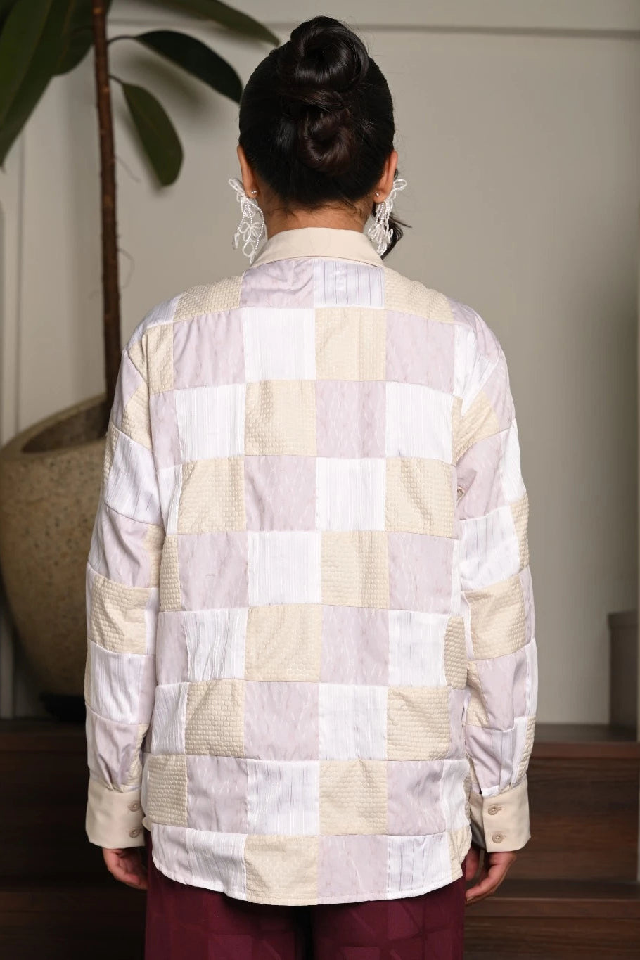 Wandha Shirt Cream Soft Pink - Fynd