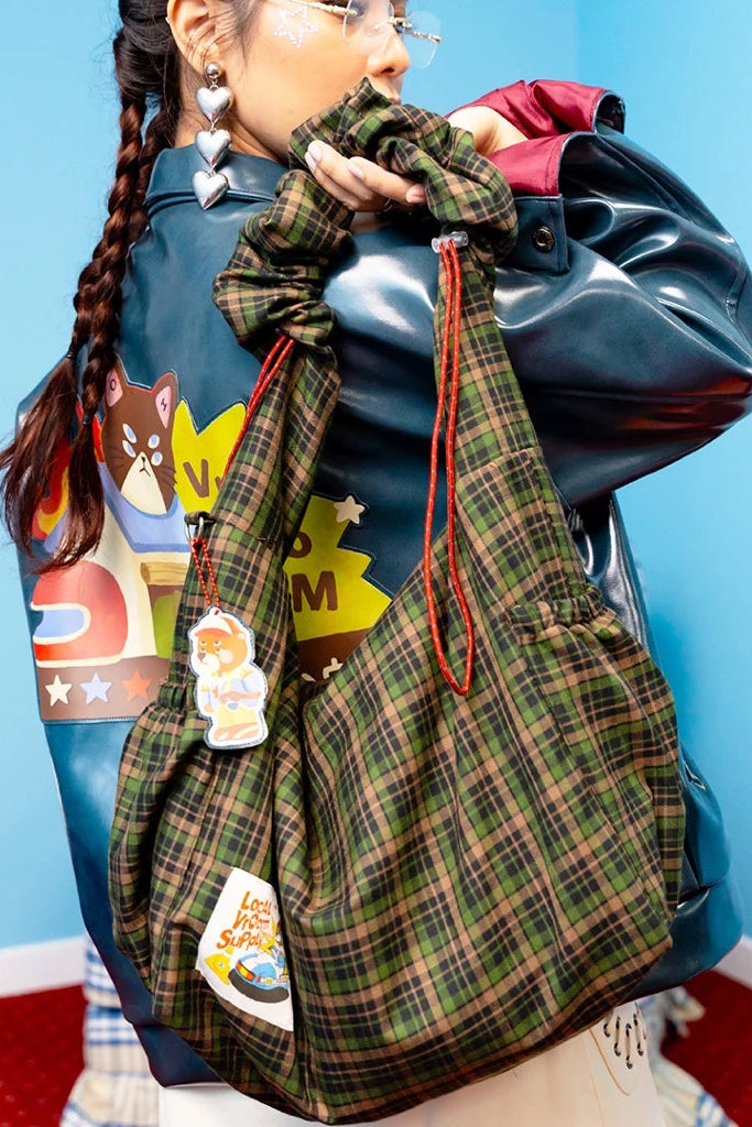 Tool Room Plaid Sling Bag - Oh Irv