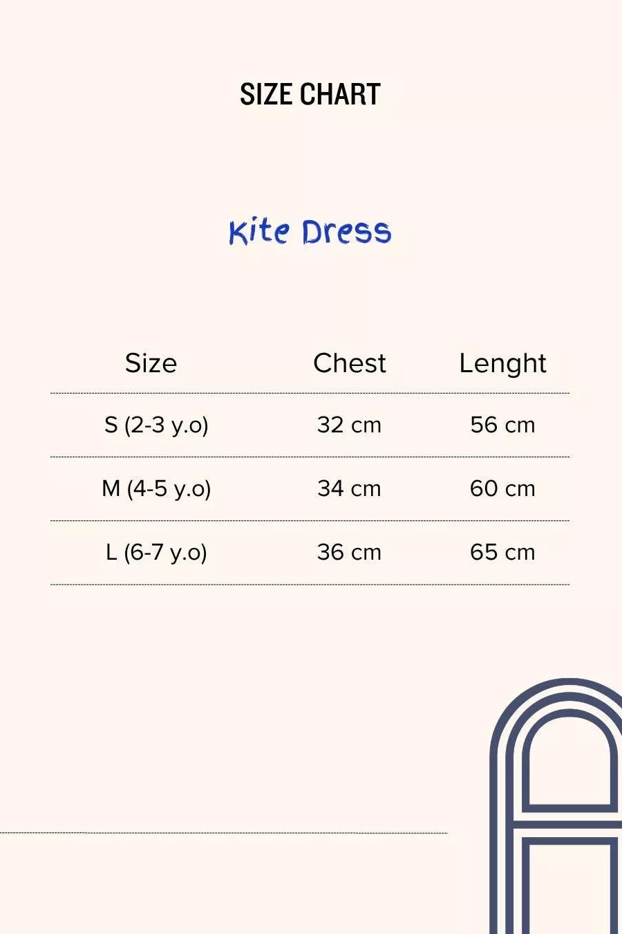 HGL Bambini - Kite Dress Blue - Amber Kids