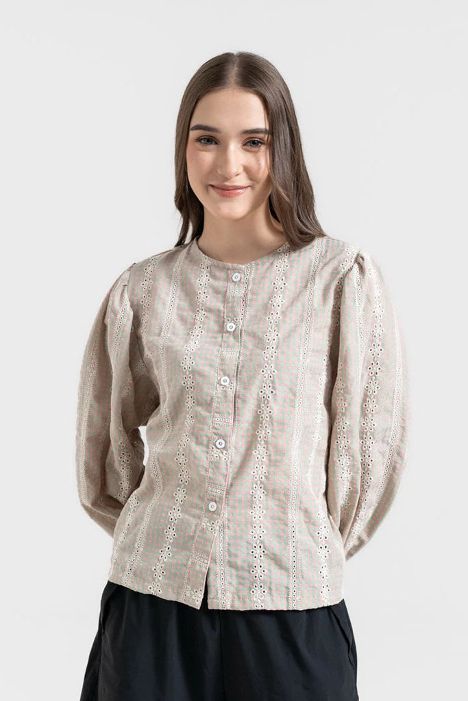 Daria Blouse Dusty - Saya Saya