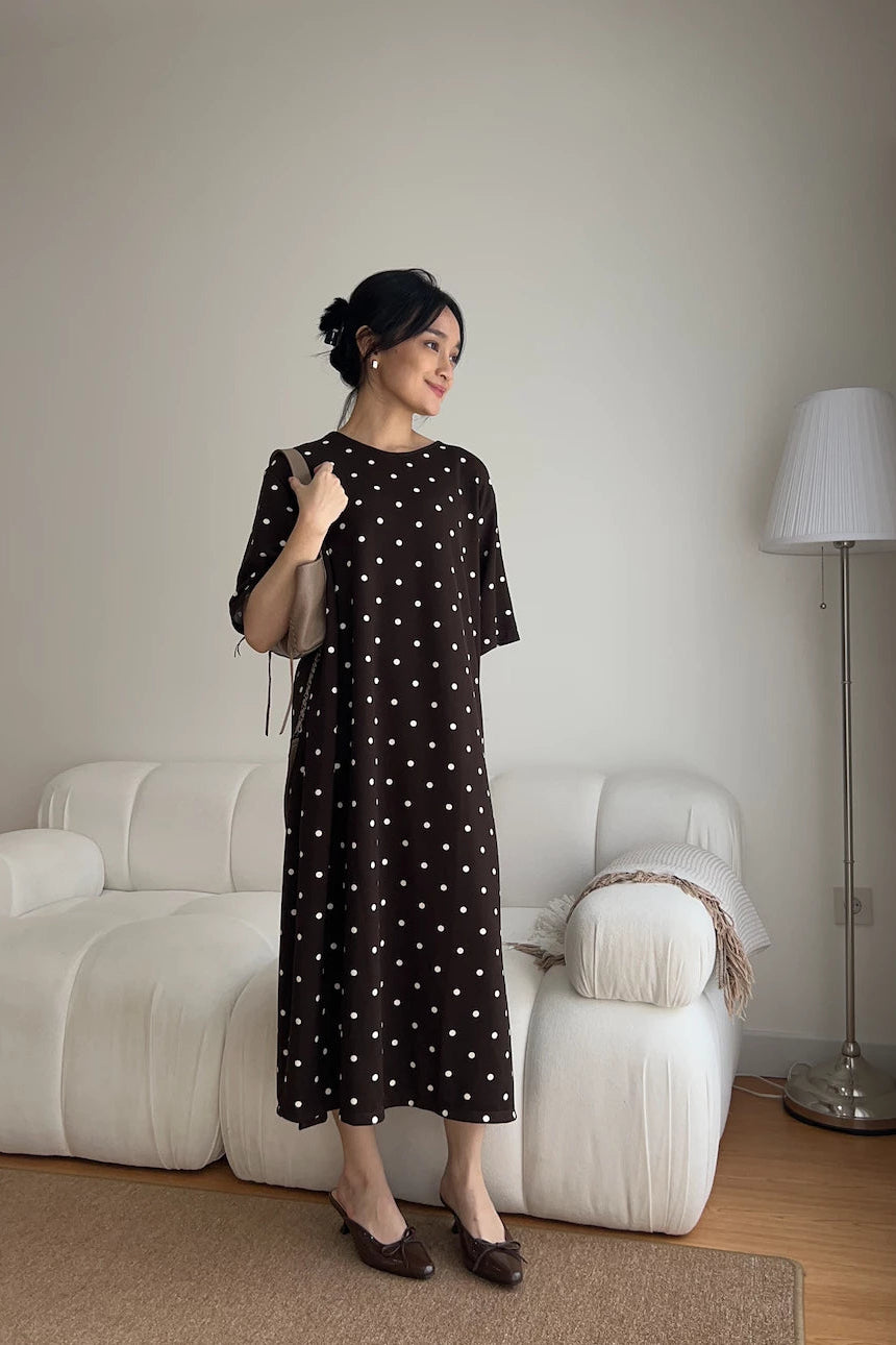 Weekend Dress Brown - Monday To Friday