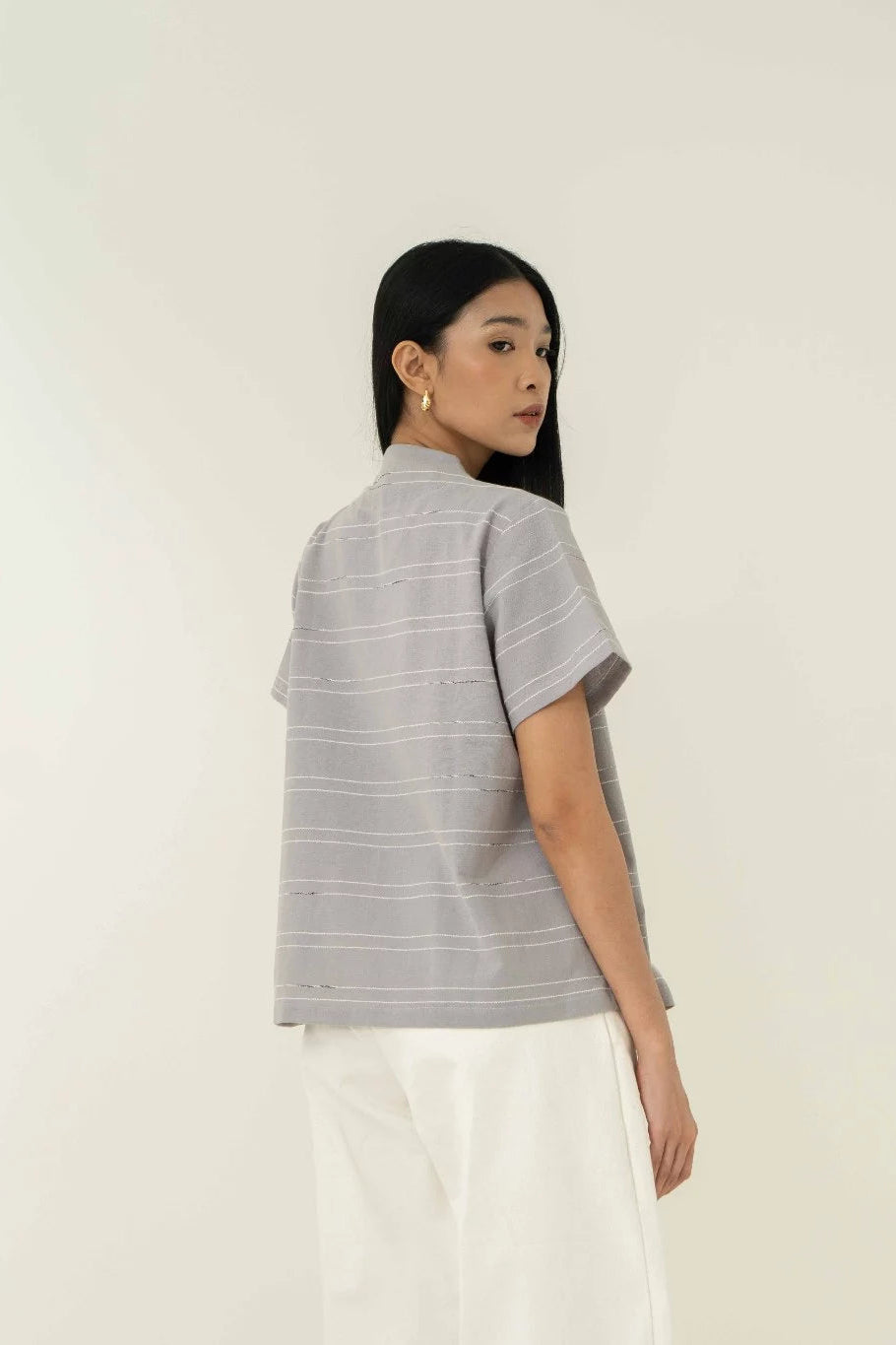 Seraphine Top Grey - Monday To Friday