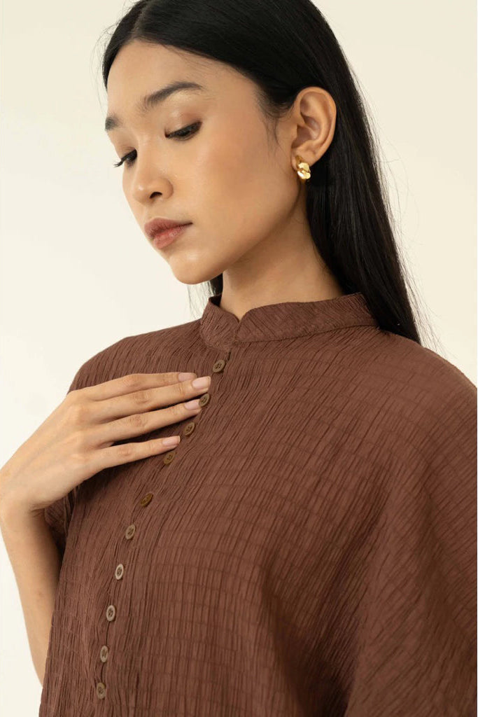 Miru Top Brown - Monday To Friday