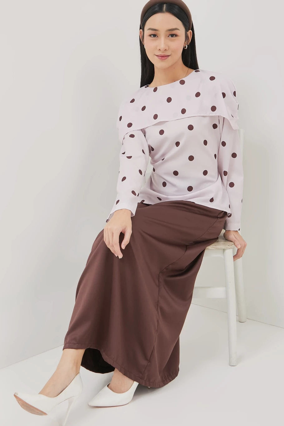 Annie Shoulder Top Pink - Vintage House