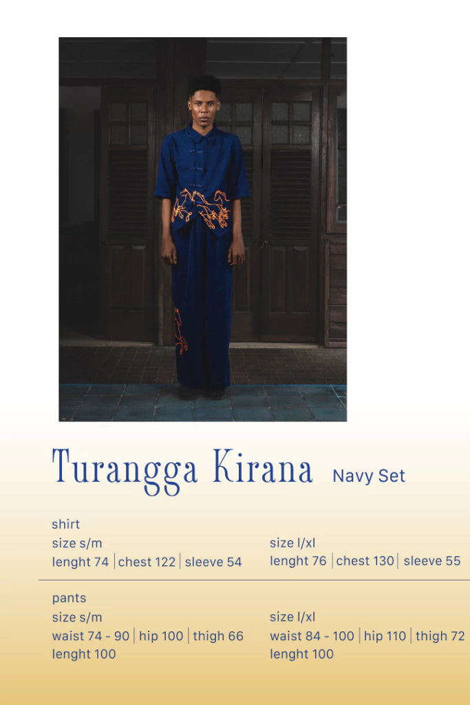 Turangga Kirana Set Boy Blue - Bertjorak