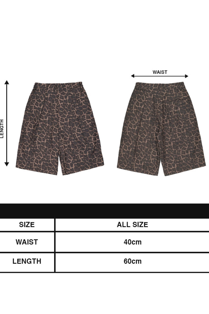 Hiader Short Pants Leopard - Basico