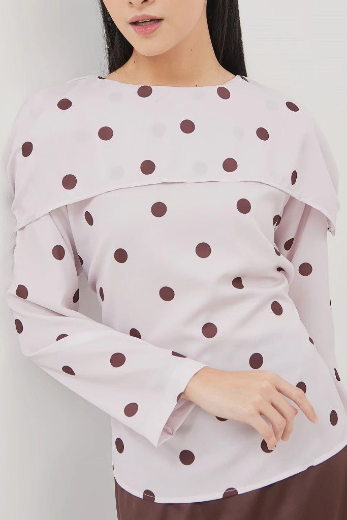 Annie Shoulder Top Pink - Vintage House