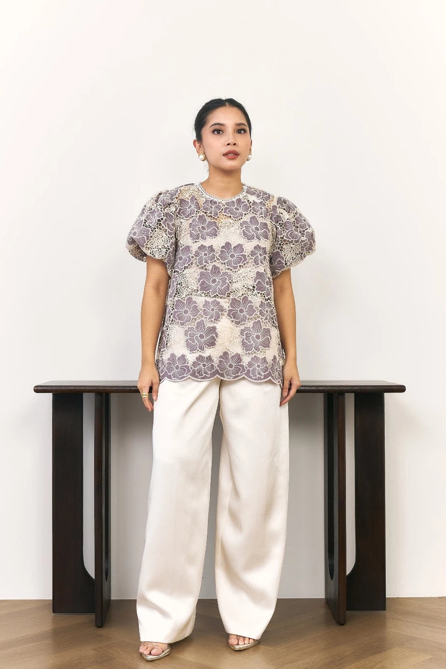 Lova Blouse Purple - Mine