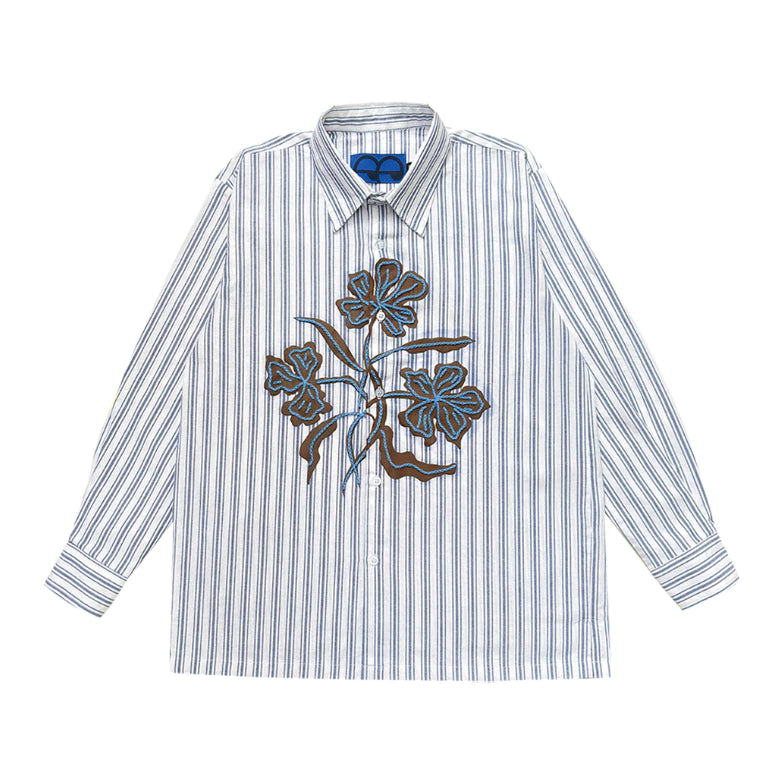 Cala Stripes Shirt Blue - Eotes