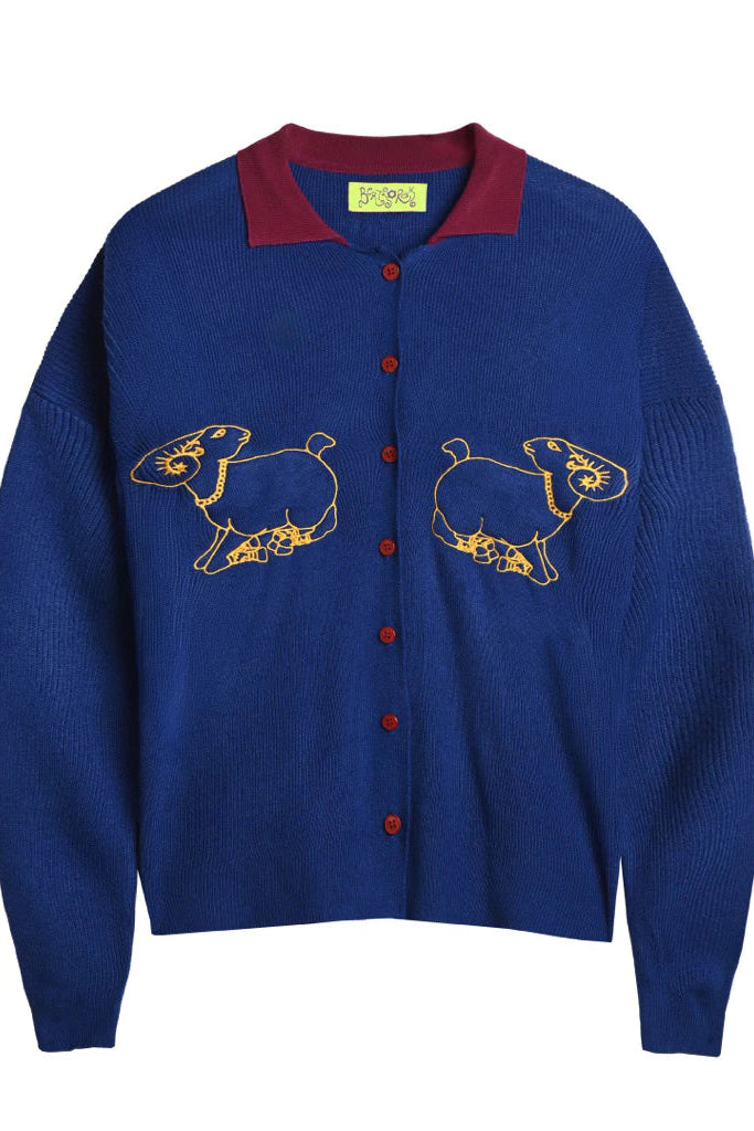 Elara Cardigan Blue - Bertjorak