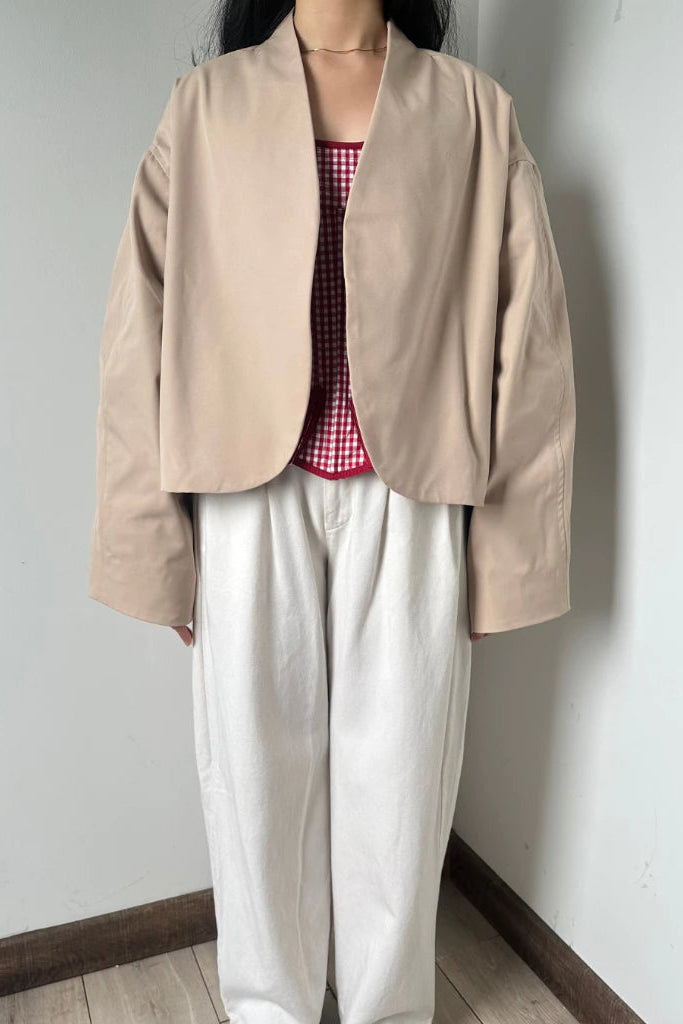 Elisa Jacket Beige - Alexalexa