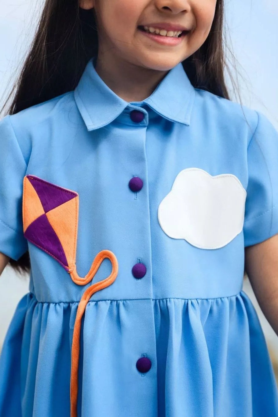HGL Bambini - Kite Dress Blue - Amber Kids