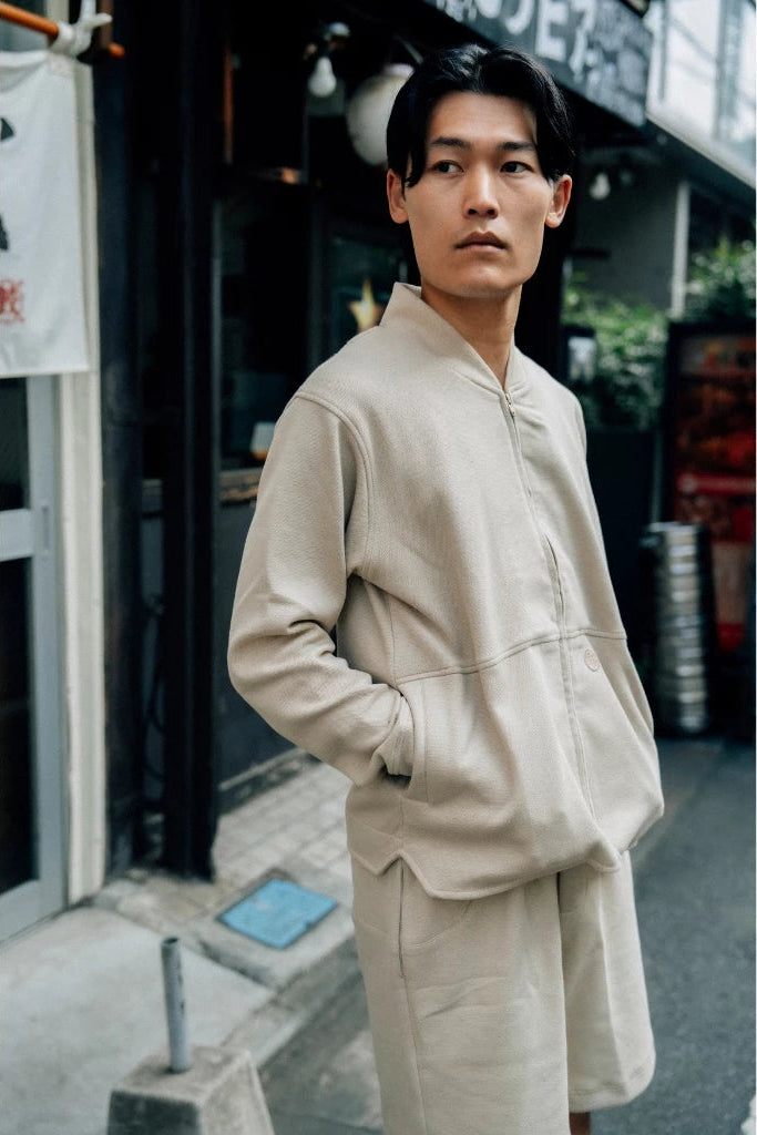 Oxford Society Glover Jacket In Beige - Oxford Soiciety