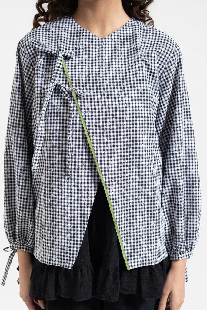 Belle Blouse Black - Saya Saya