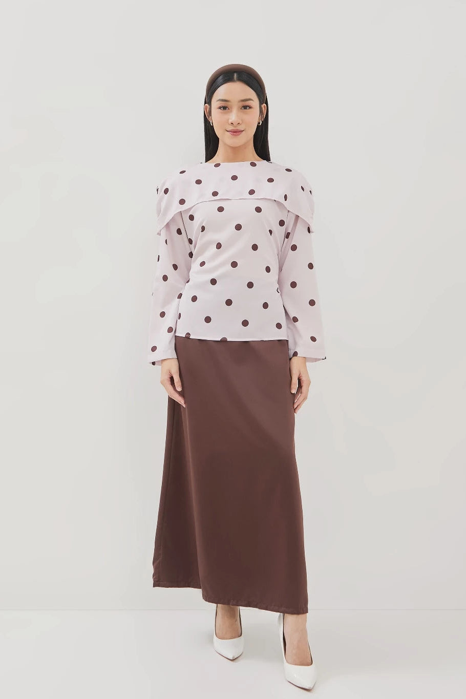 Annie Shoulder Top Pink - Vintage House