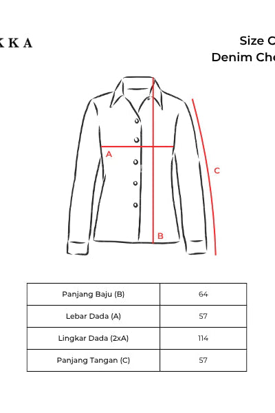 Denim Cheongsam - Pukka