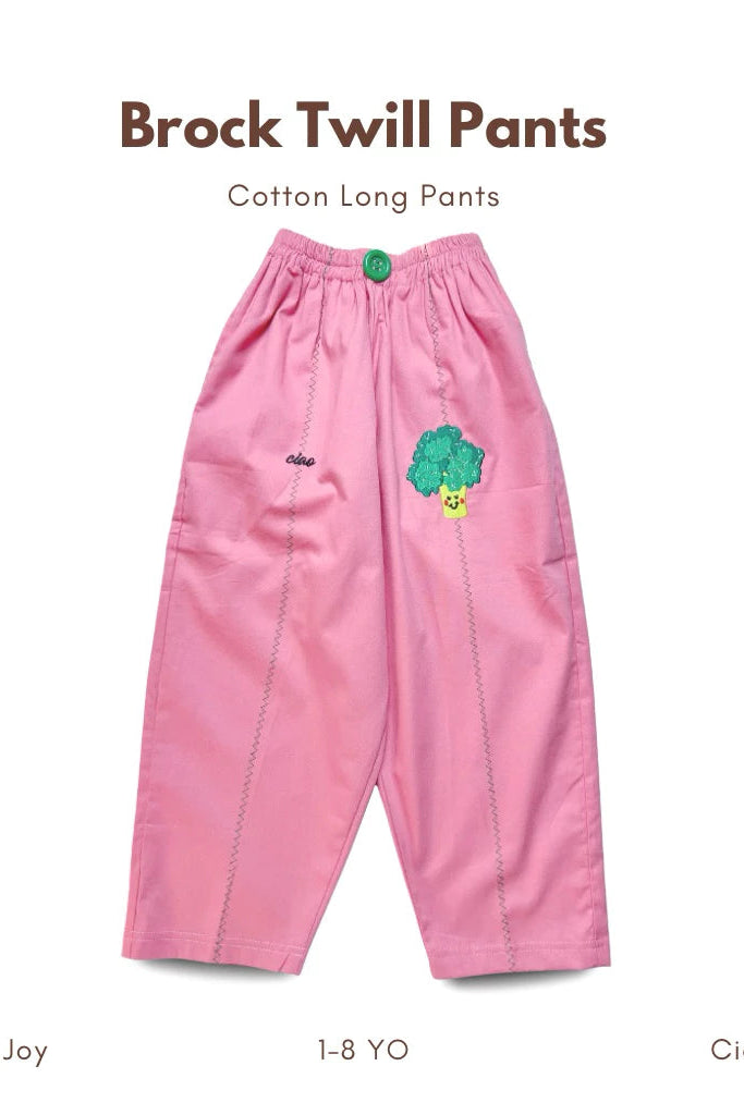 HGL Bambini - Ciao Brock Twill Pants Pink - Ciao