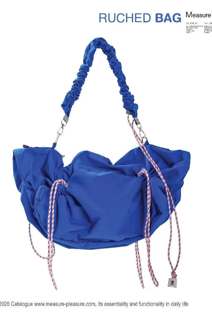 Ruched Bag 304 Dazzling Blue - Measure Pleasure