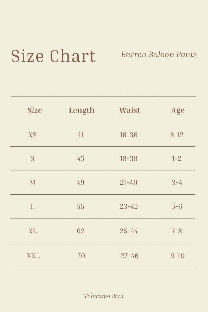 HGL Bambini - Barren Baloon Pants Dots White - Krem