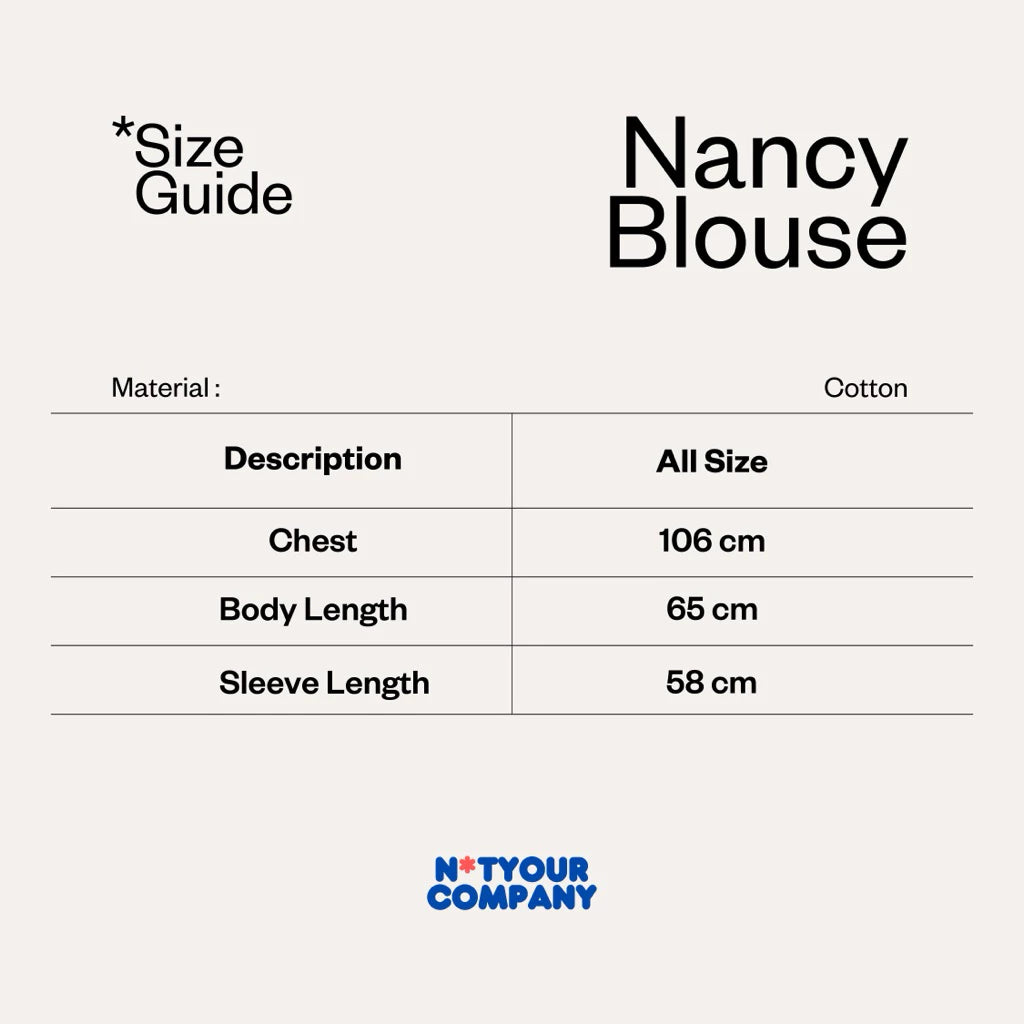 Nancy Blouse - Not Your Company