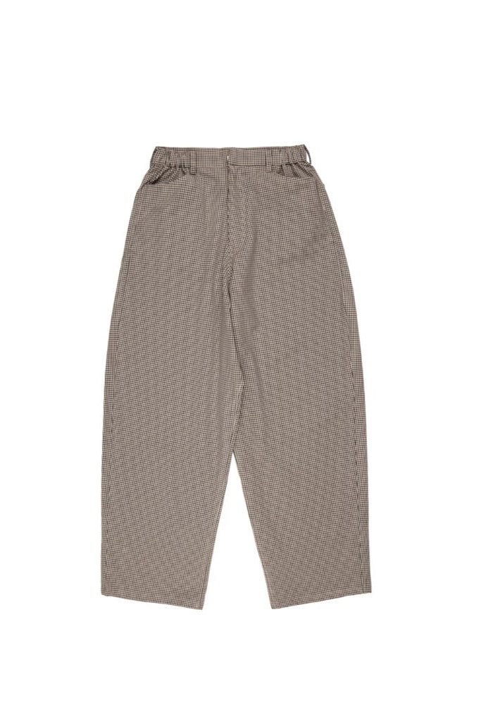 Ramona Longpants Kotak Kotak Brown - Basico