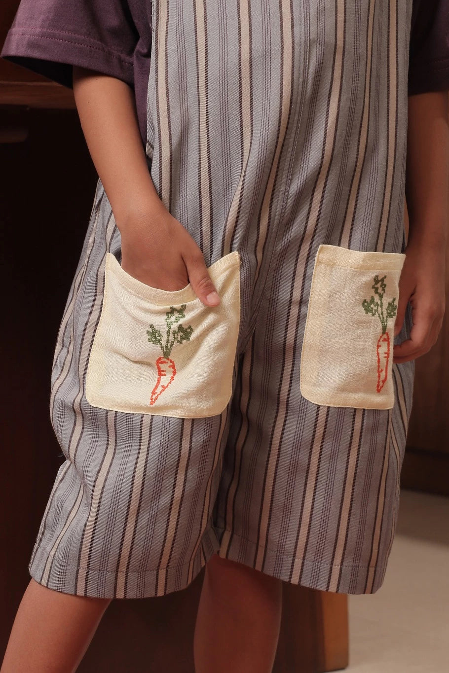 HGL Bambini - Sabine And Heem x Karrot - Ally Twill Overall Green - Karrot