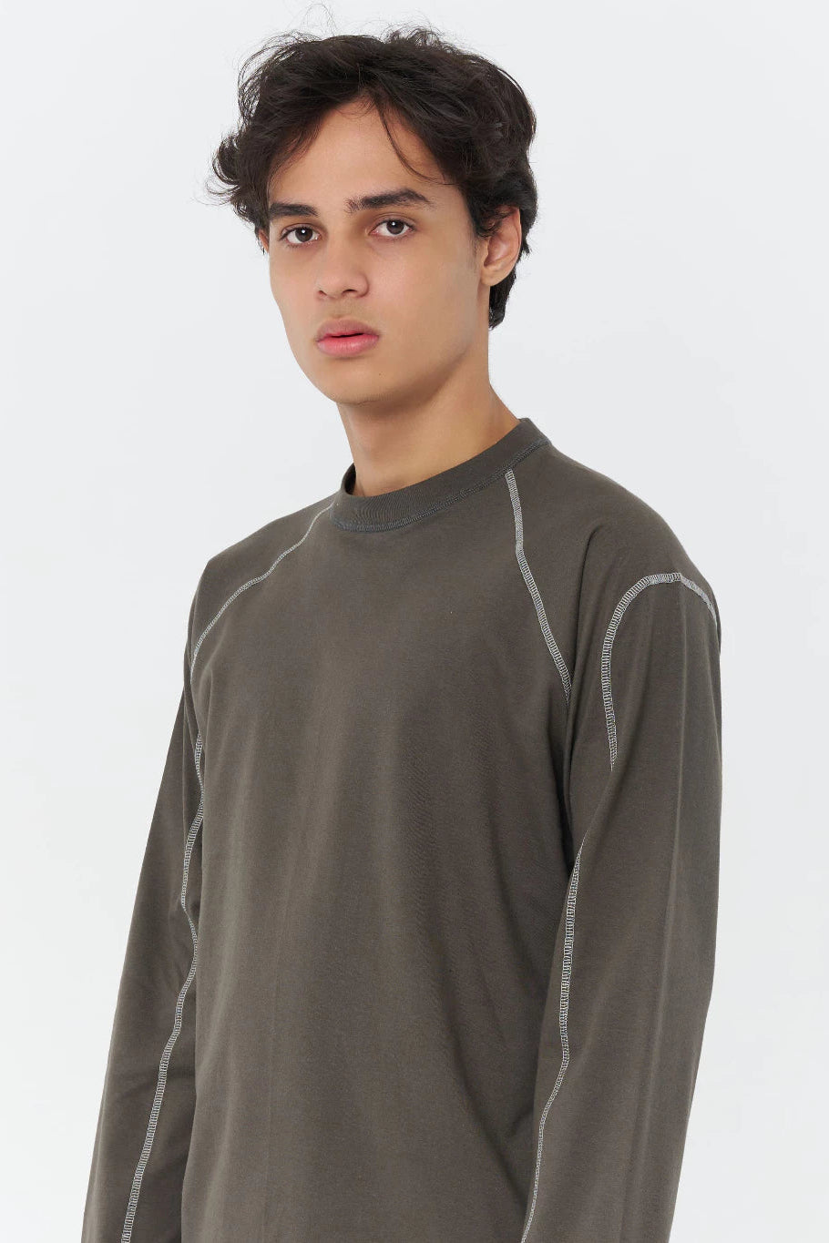 Ren Long Shirt Dark Grey - Blee