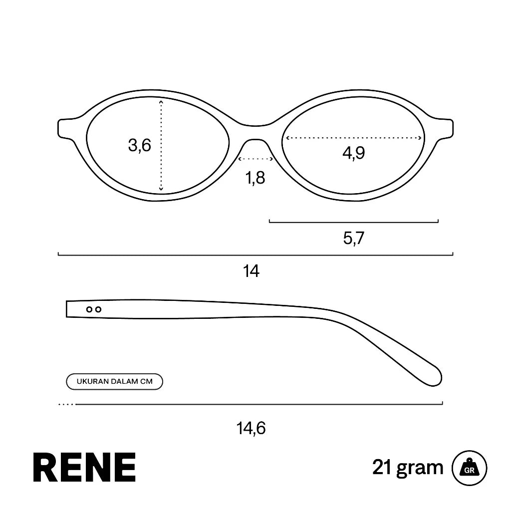 Rene Black - Peep Eyewear