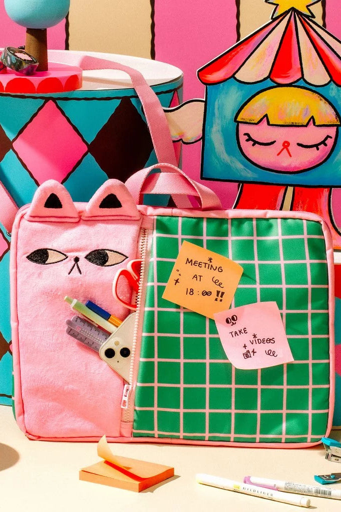 Cosmic Carnival Cat Laptop - Liunic On Things