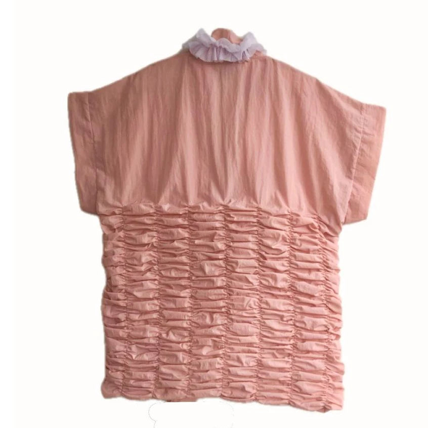 Smocked Peach Kimono - Mannequin Plastic