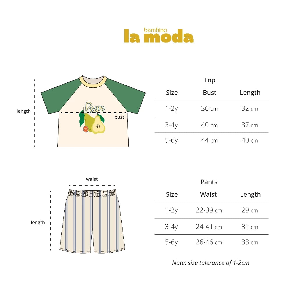 HGL Bambini - Pear Set - Bambino By Esme