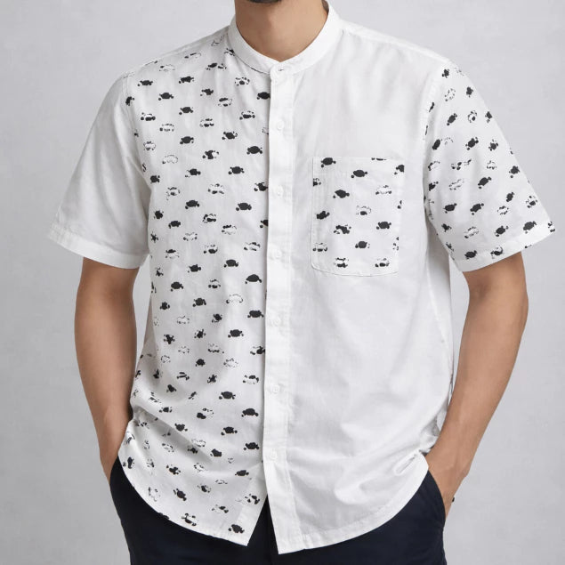 Hassan Shirt White - Kain Lokal